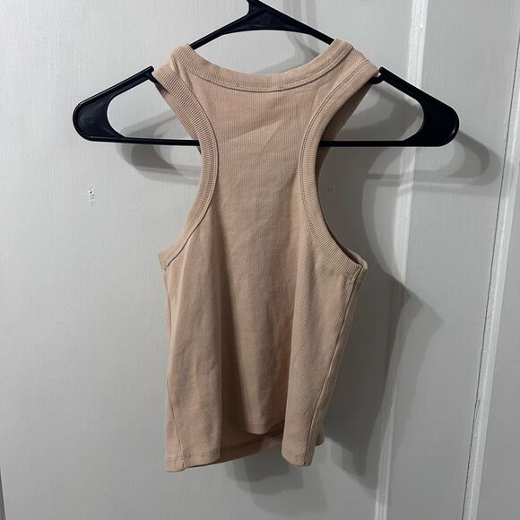 Zara Women's Beige Sleeveless Top - Picture 3 of 3